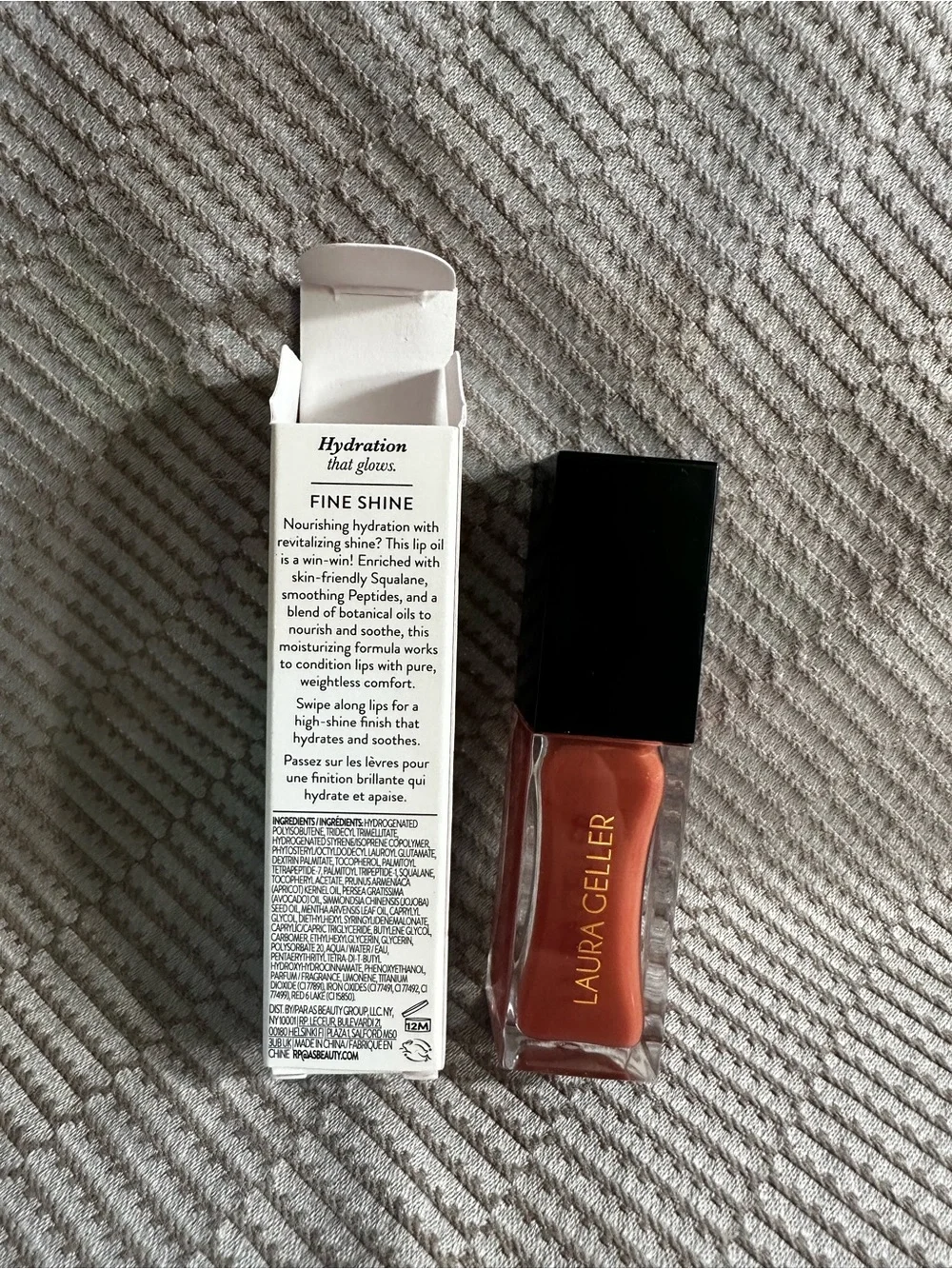 Laura Geller Glossy Lip Oil Neutral Zone - Warm Terracotta